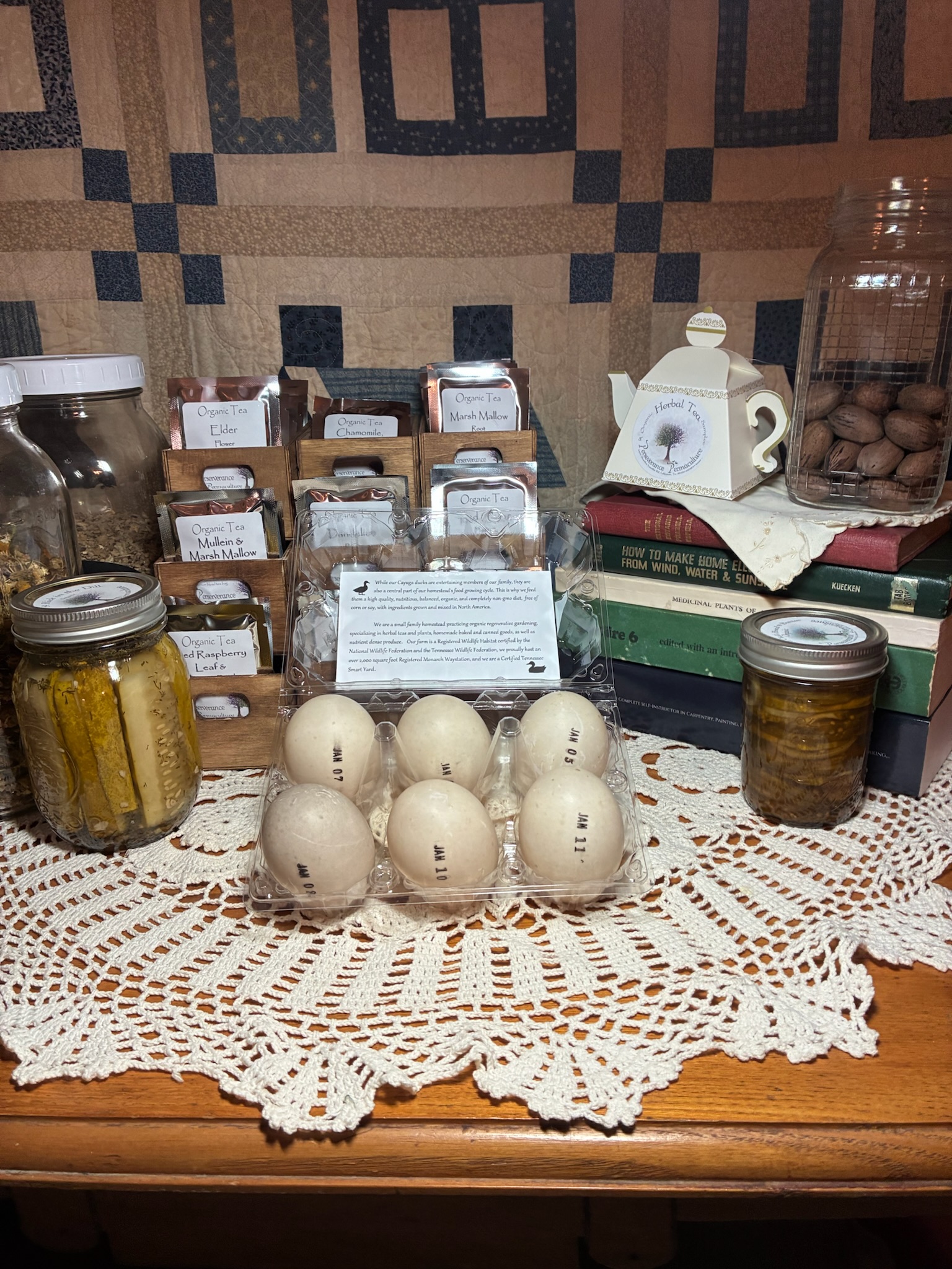 Organic Fresh Duck Eggs